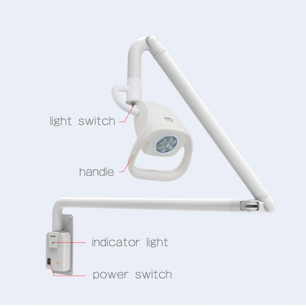 KWS KD-2021W-3 21W LED wall mounted type surgical lamp examination light